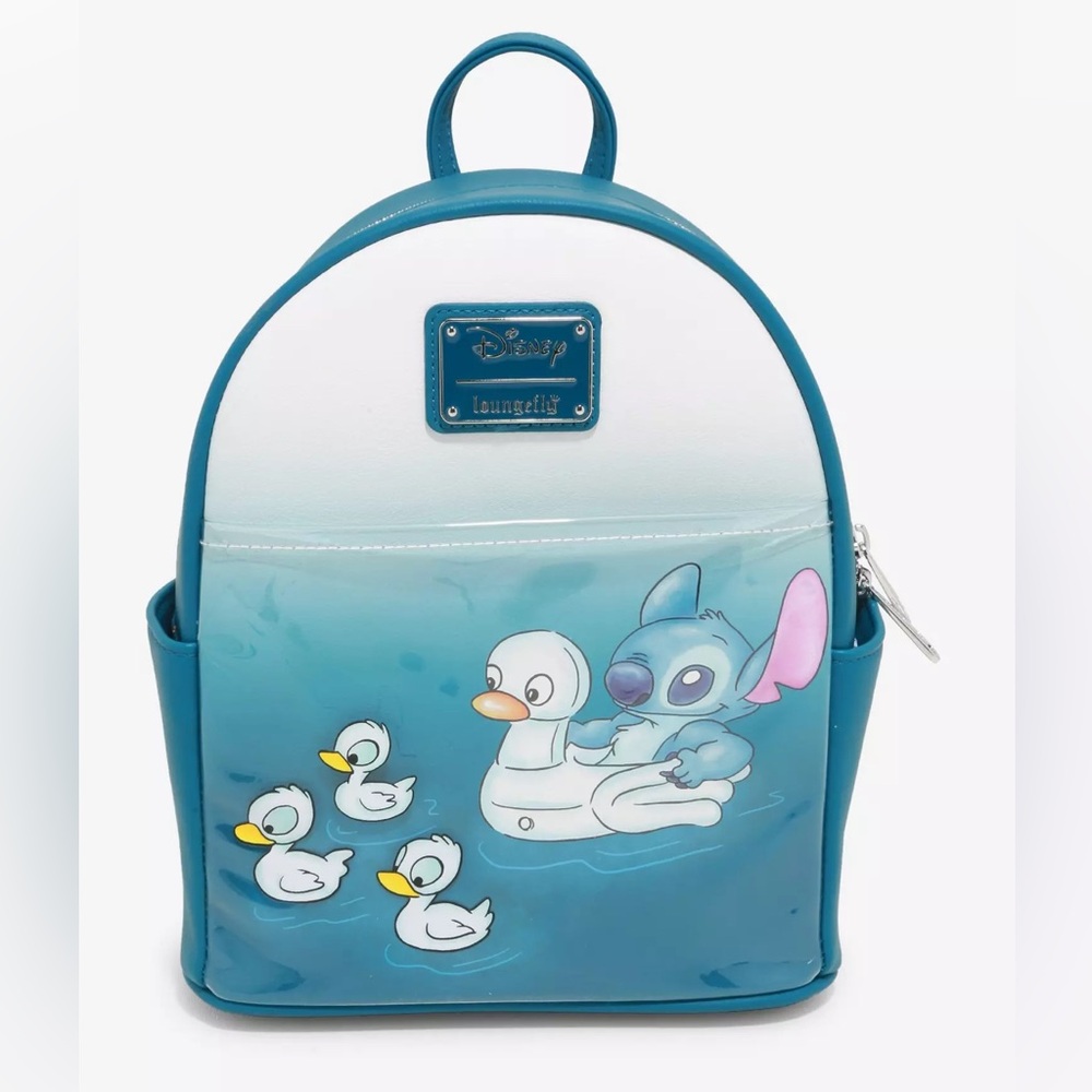 Loungefly Disney Stitch Water Ducklings Mini Backpack Exclusive